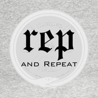 Rep and Repeat reputation Gym Swiftie Design T-Shirt